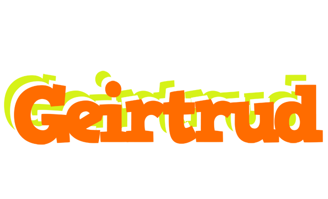 Geirtrud healthy logo