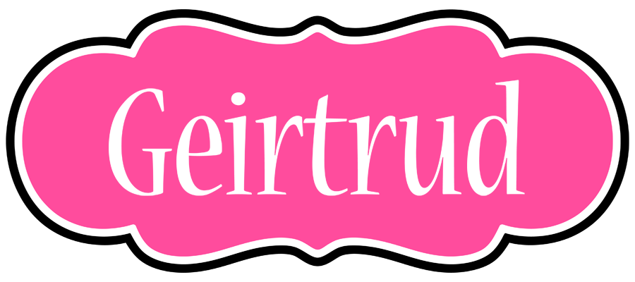 Geirtrud invitation logo