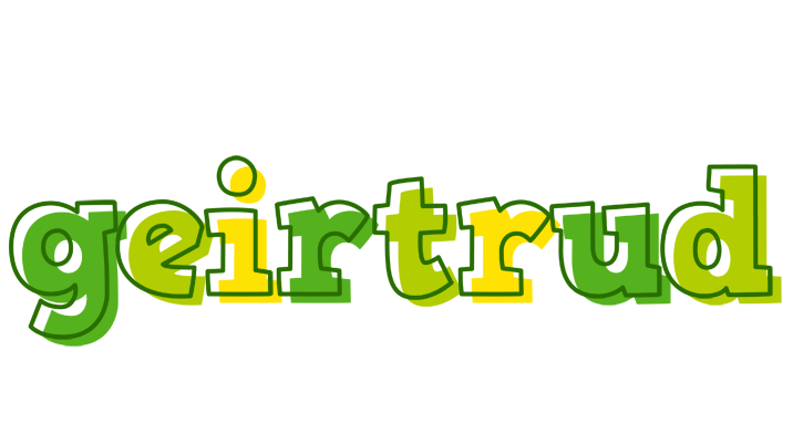 Geirtrud juice logo