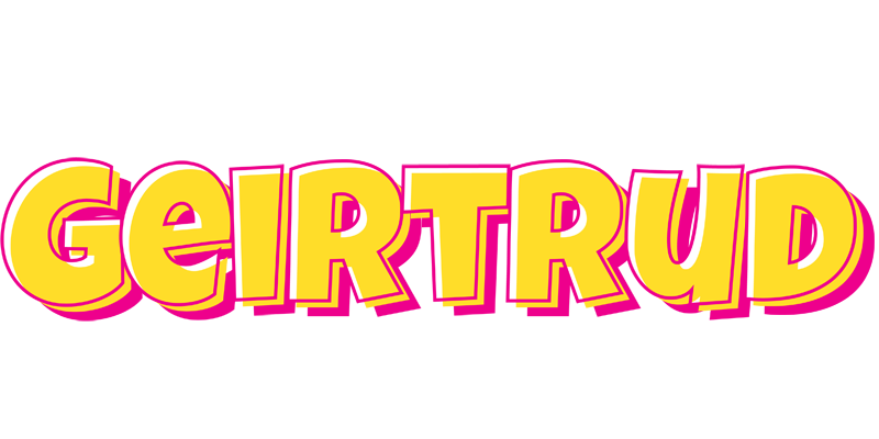 Geirtrud kaboom logo