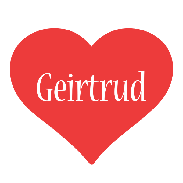 Geirtrud love logo