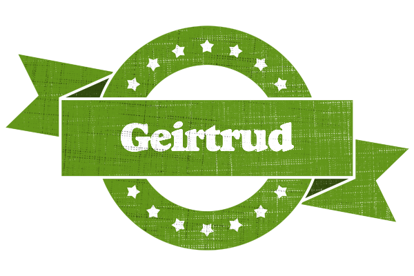 Geirtrud natural logo