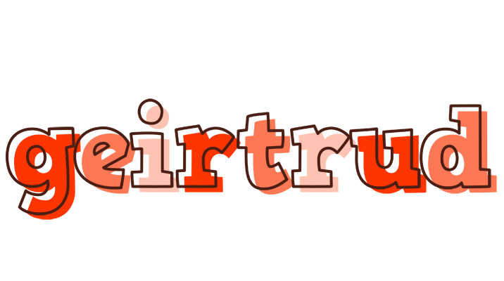 Geirtrud paint logo