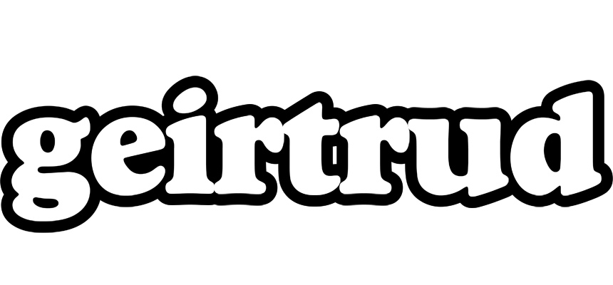 Geirtrud panda logo