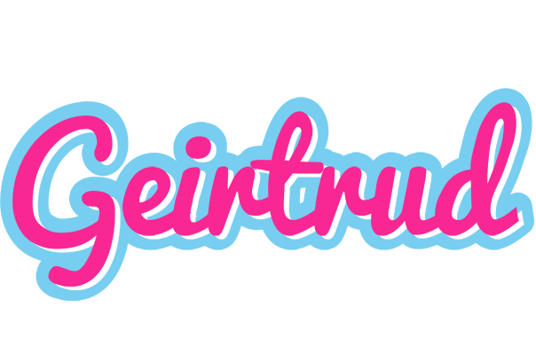 Geirtrud popstar logo