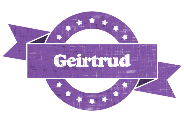 Geirtrud royal logo