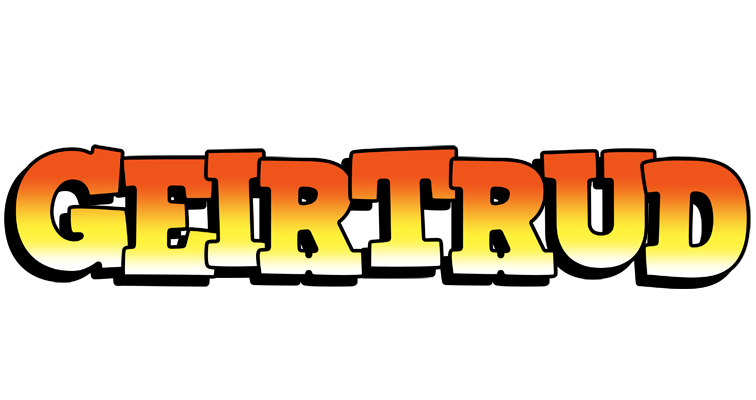 Geirtrud sunset logo