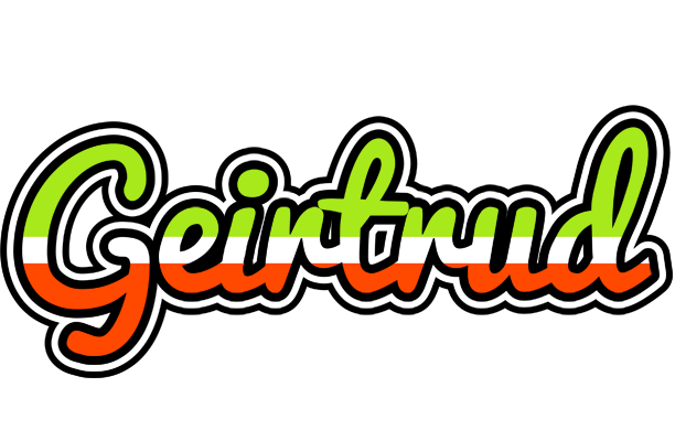 Geirtrud superfun logo