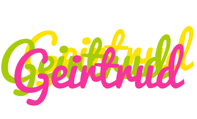 Geirtrud sweets logo