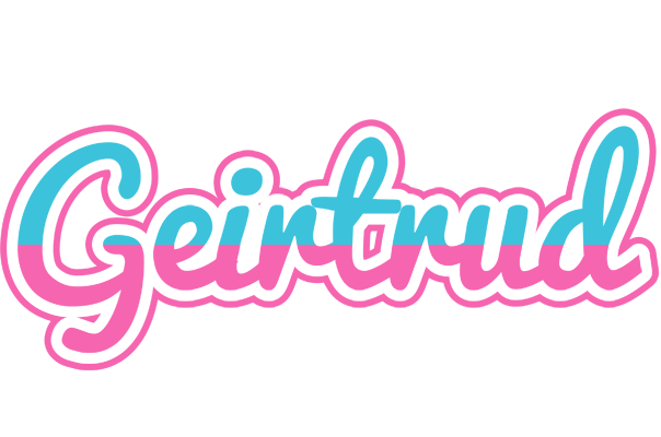 Geirtrud woman logo