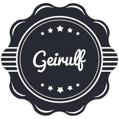 Geirulf badge logo