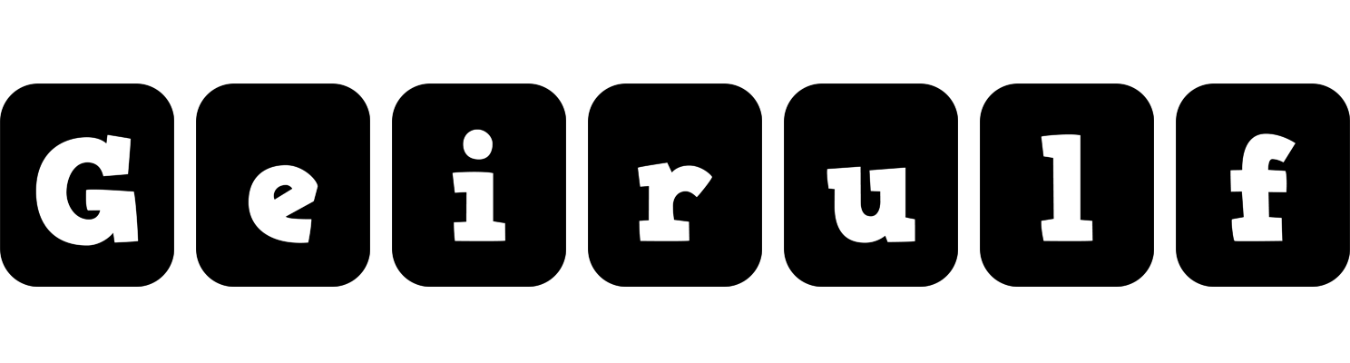 Geirulf box logo