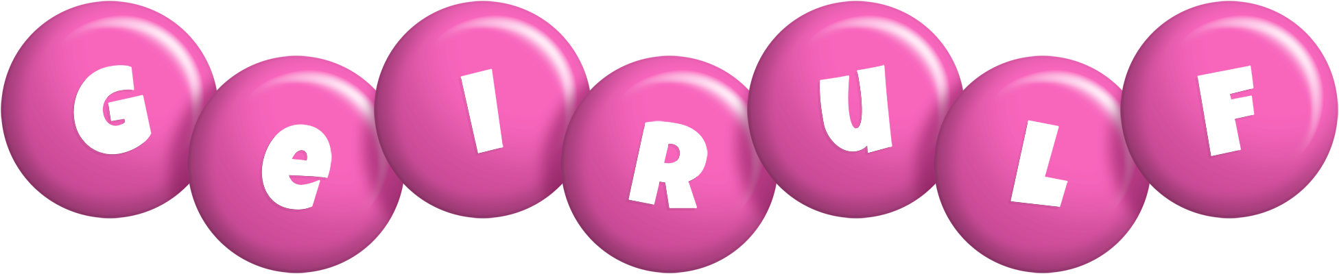 Geirulf candy-pink logo