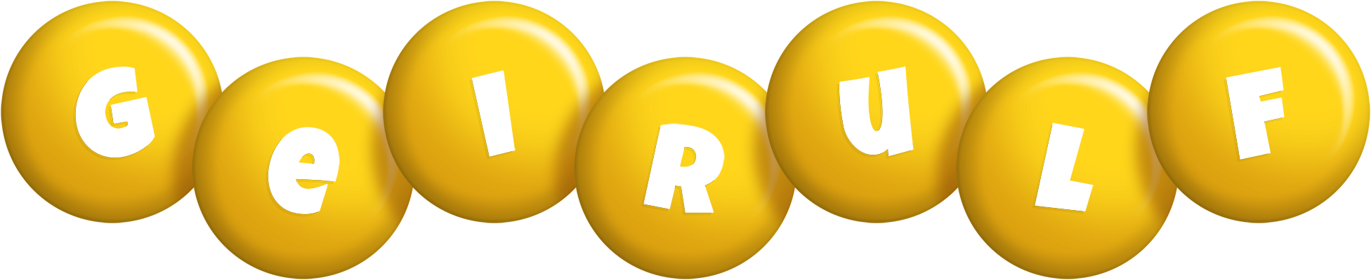 Geirulf candy-yellow logo
