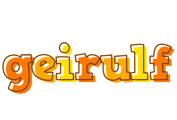 Geirulf desert logo