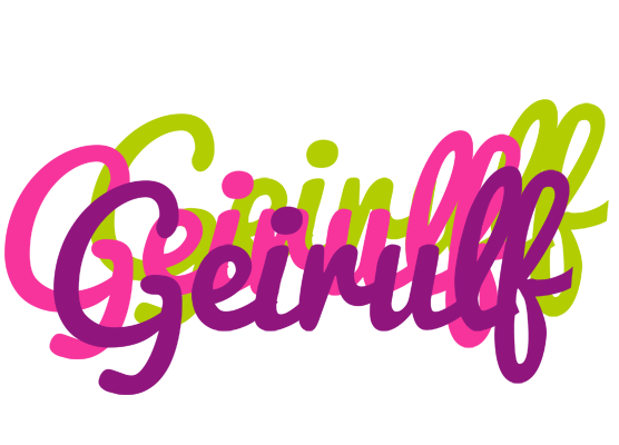 Geirulf flowers logo