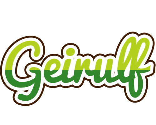 Geirulf golfing logo