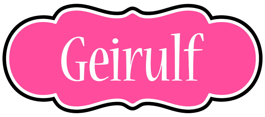 Geirulf invitation logo