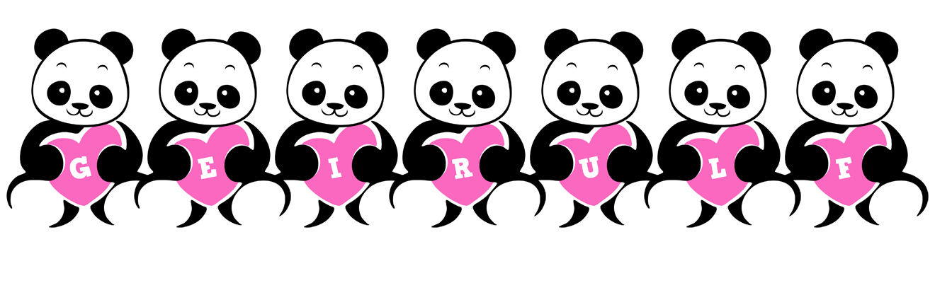 Geirulf love-panda logo