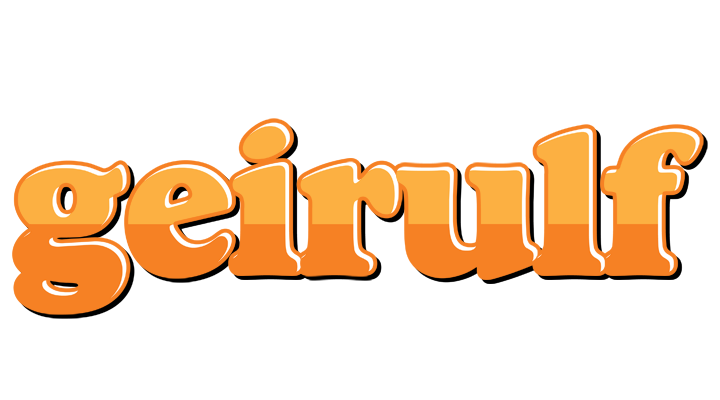 Geirulf orange logo