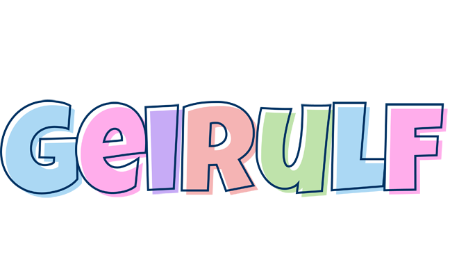 Geirulf pastel logo