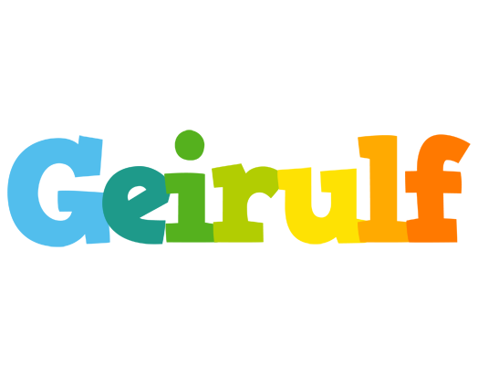 Geirulf rainbows logo