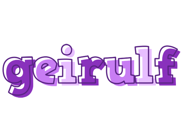 Geirulf sensual logo
