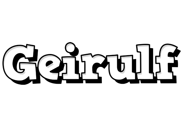 Geirulf snowing logo