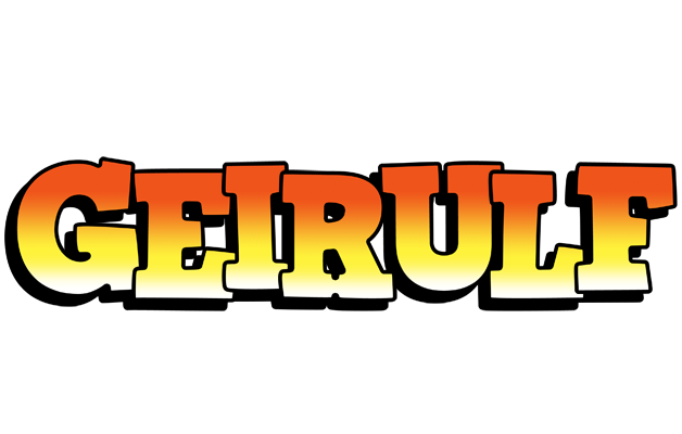 Geirulf sunset logo