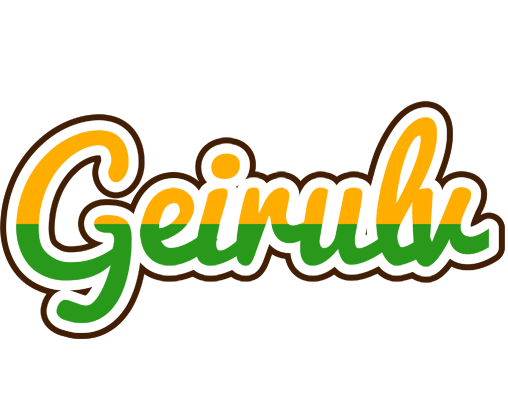 Geirulv banana logo