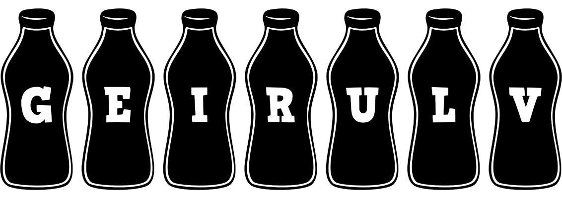 Geirulv bottle logo