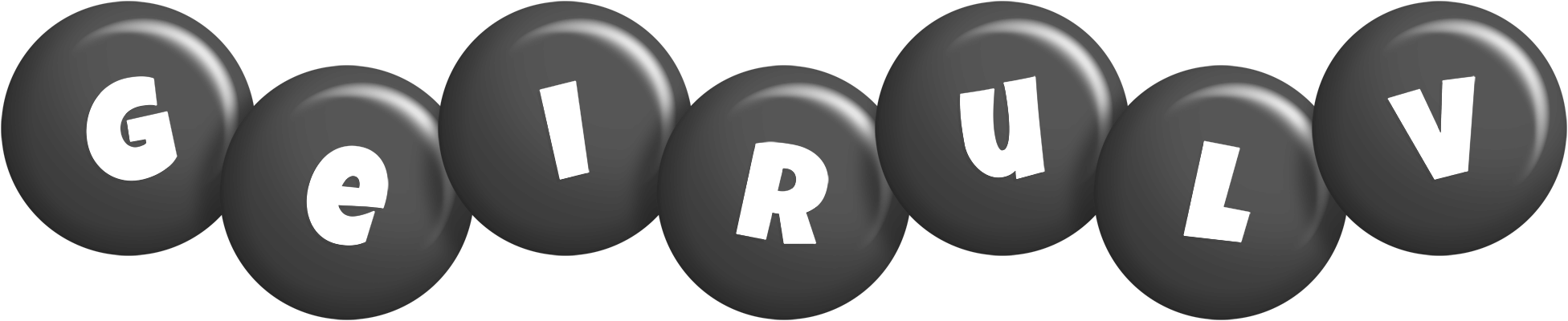 Geirulv candy-black logo