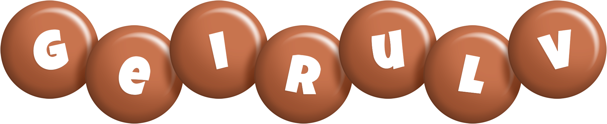 Geirulv candy-brown logo