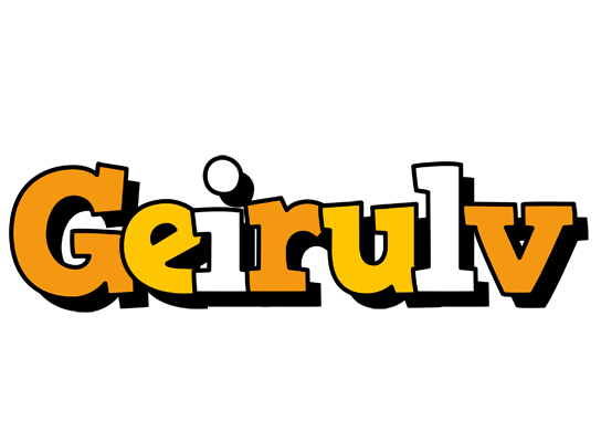 Geirulv cartoon logo