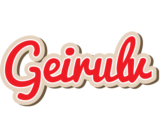 Geirulv chocolate logo