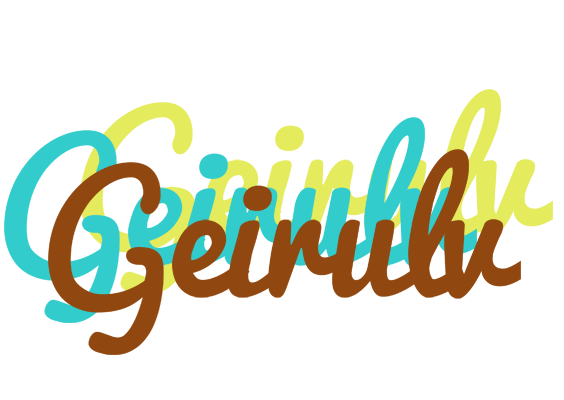 Geirulv cupcake logo