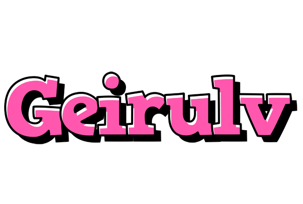 Geirulv girlish logo