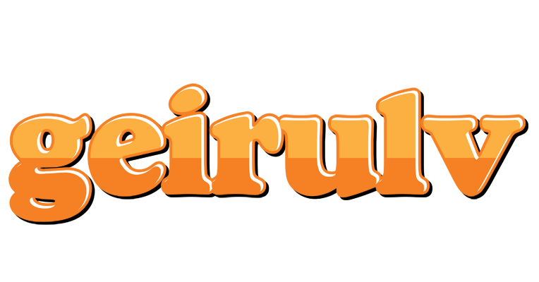 Geirulv orange logo