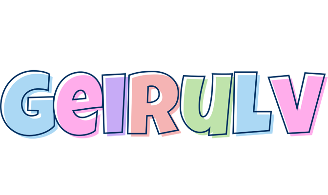 Geirulv pastel logo