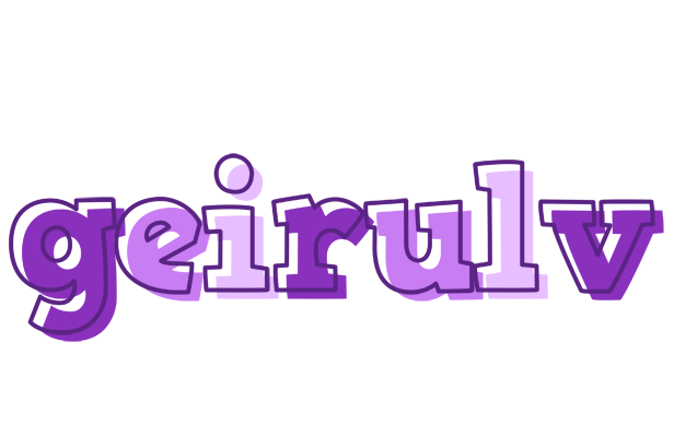 Geirulv sensual logo