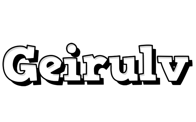 Geirulv snowing logo