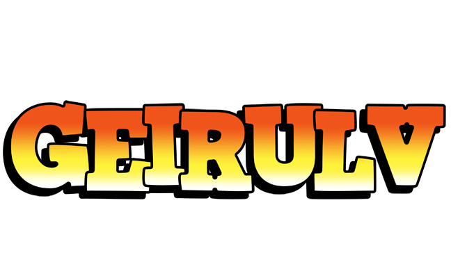Geirulv sunset logo