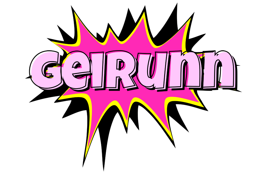 Geirunn badabing logo