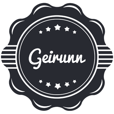 Geirunn badge logo