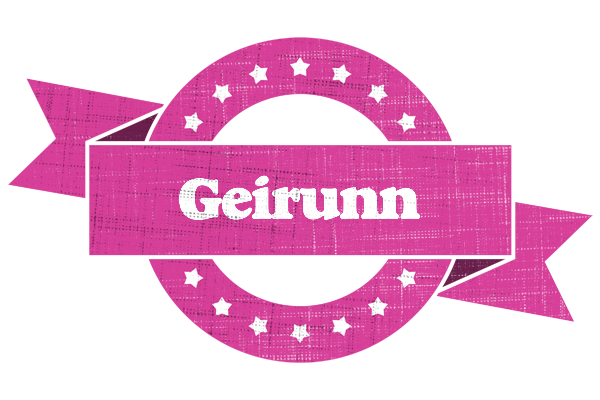Geirunn beauty logo