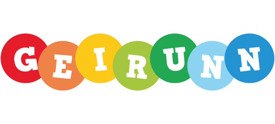 Geirunn boogie logo