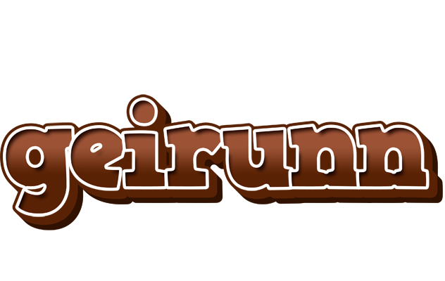 Geirunn brownie logo