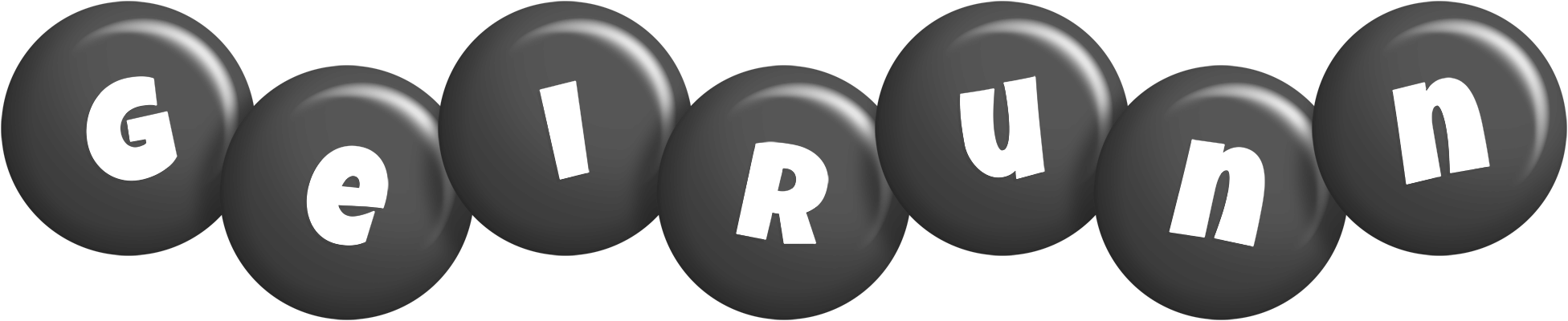 Geirunn candy-black logo