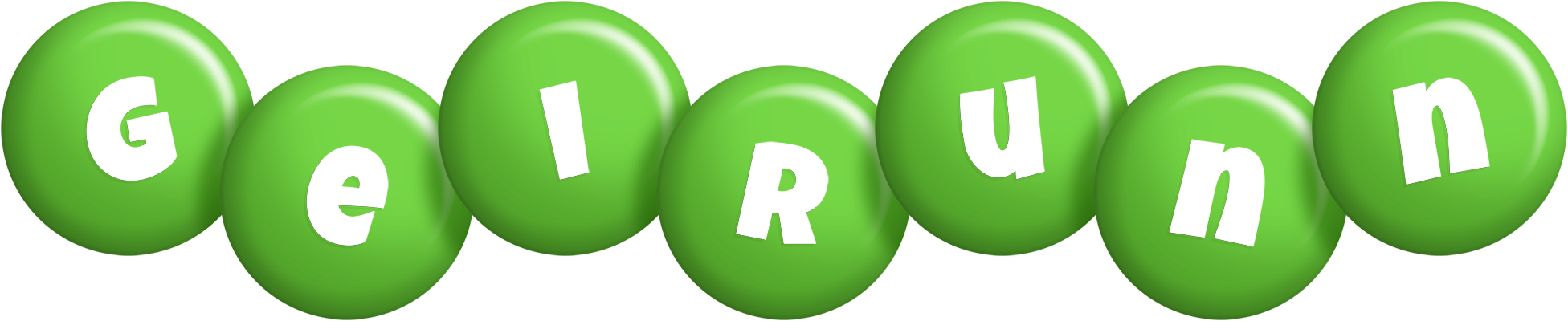 Geirunn candy-green logo