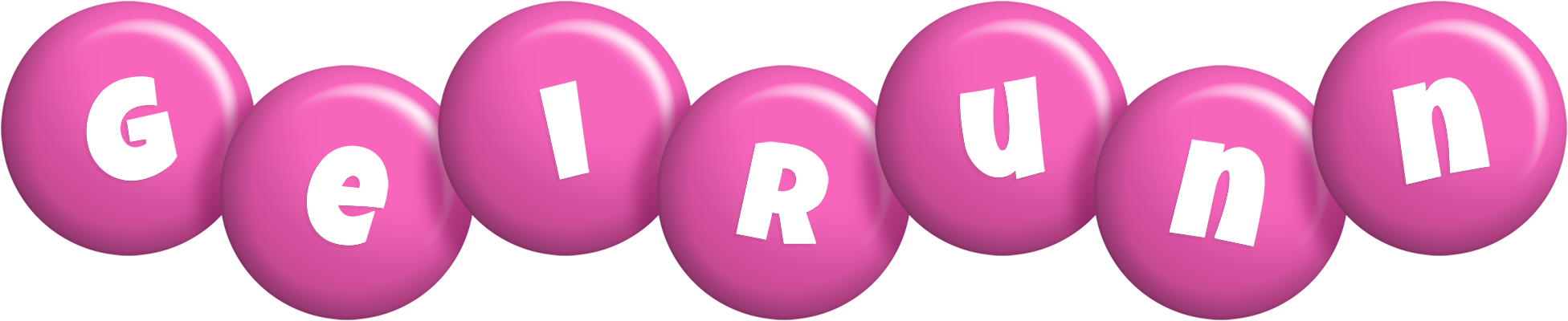 Geirunn candy-pink logo